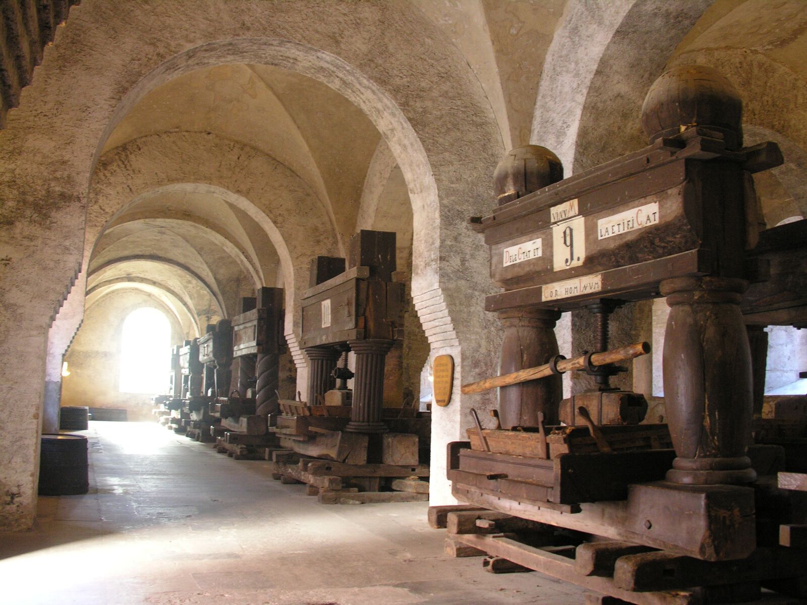 Nikon E8800 sample photo. Monastery, eberbach, wine press photography