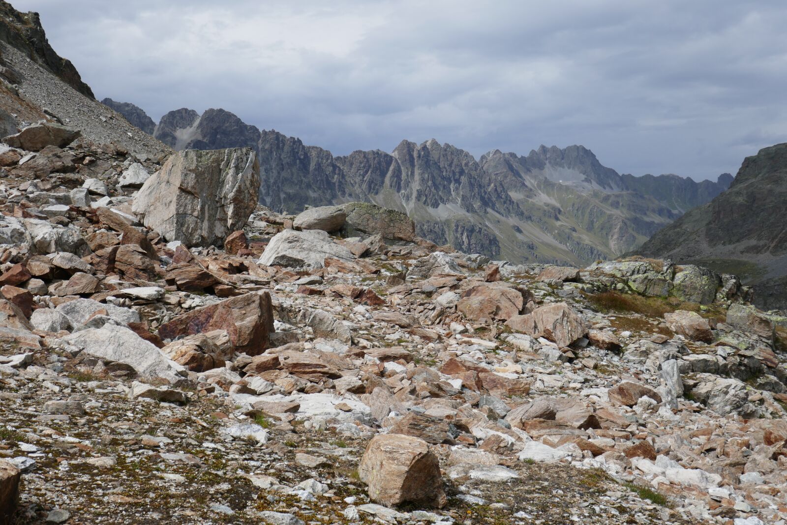 Panasonic DMC-TZ101 sample photo. Mountains, clouds, alpine photography