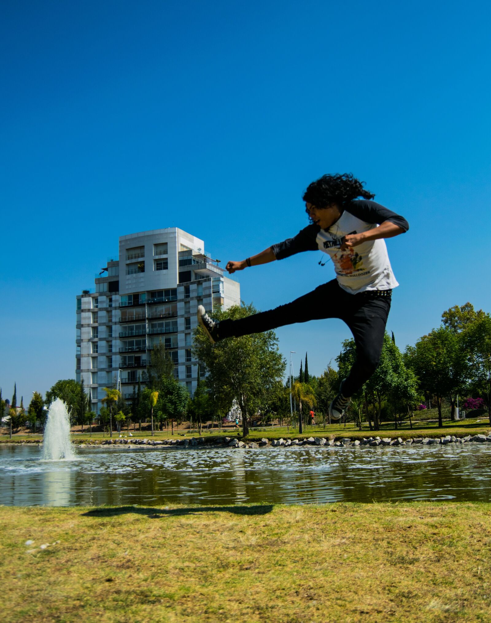 Nikon D3300 sample photo. Jump, ninja, man photography