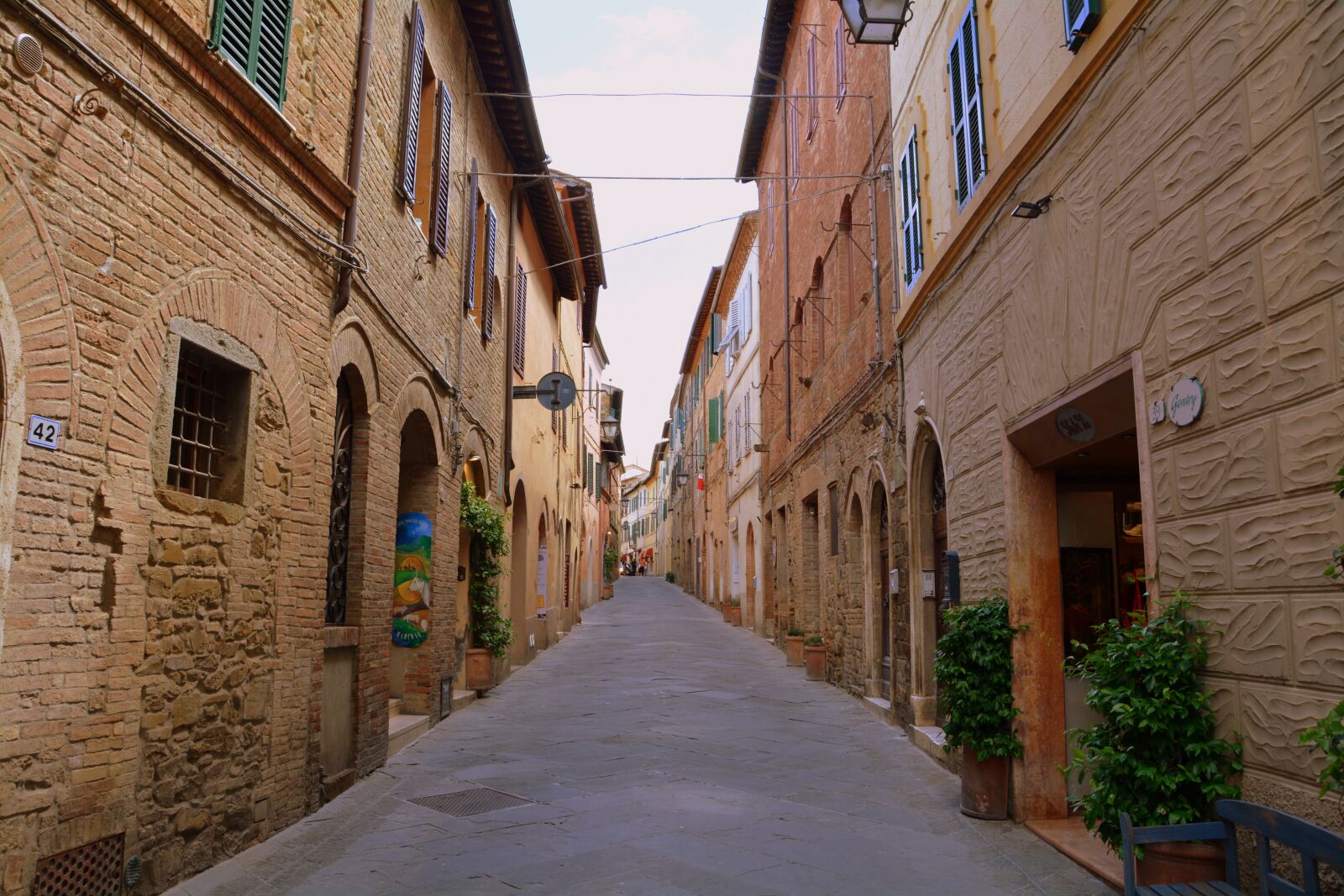 Nikon D7100 sample photo. Alley, empty, desert photography