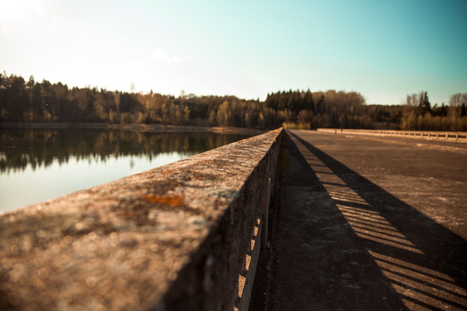 Canon EOS 6D sample photo. River, dam, water tank photography