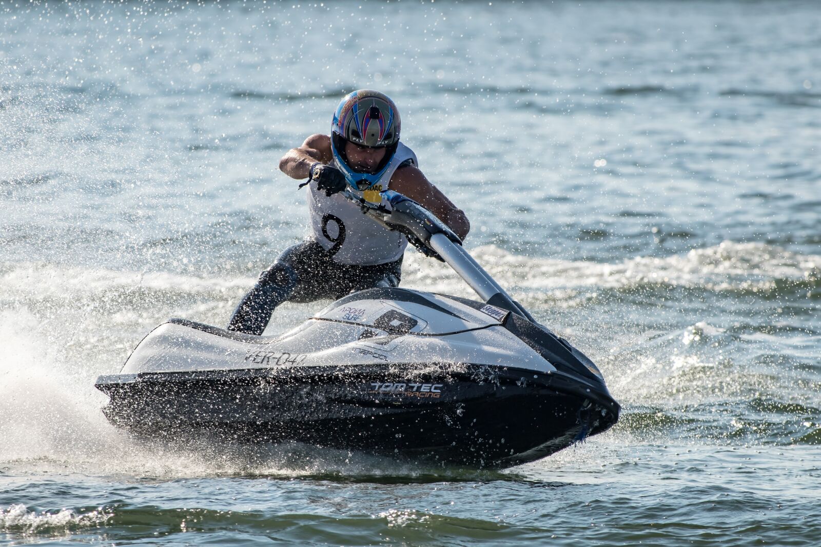 Canon EF 70-300 F4-5.6 IS II USM sample photo. Jet boat, jet ski photography