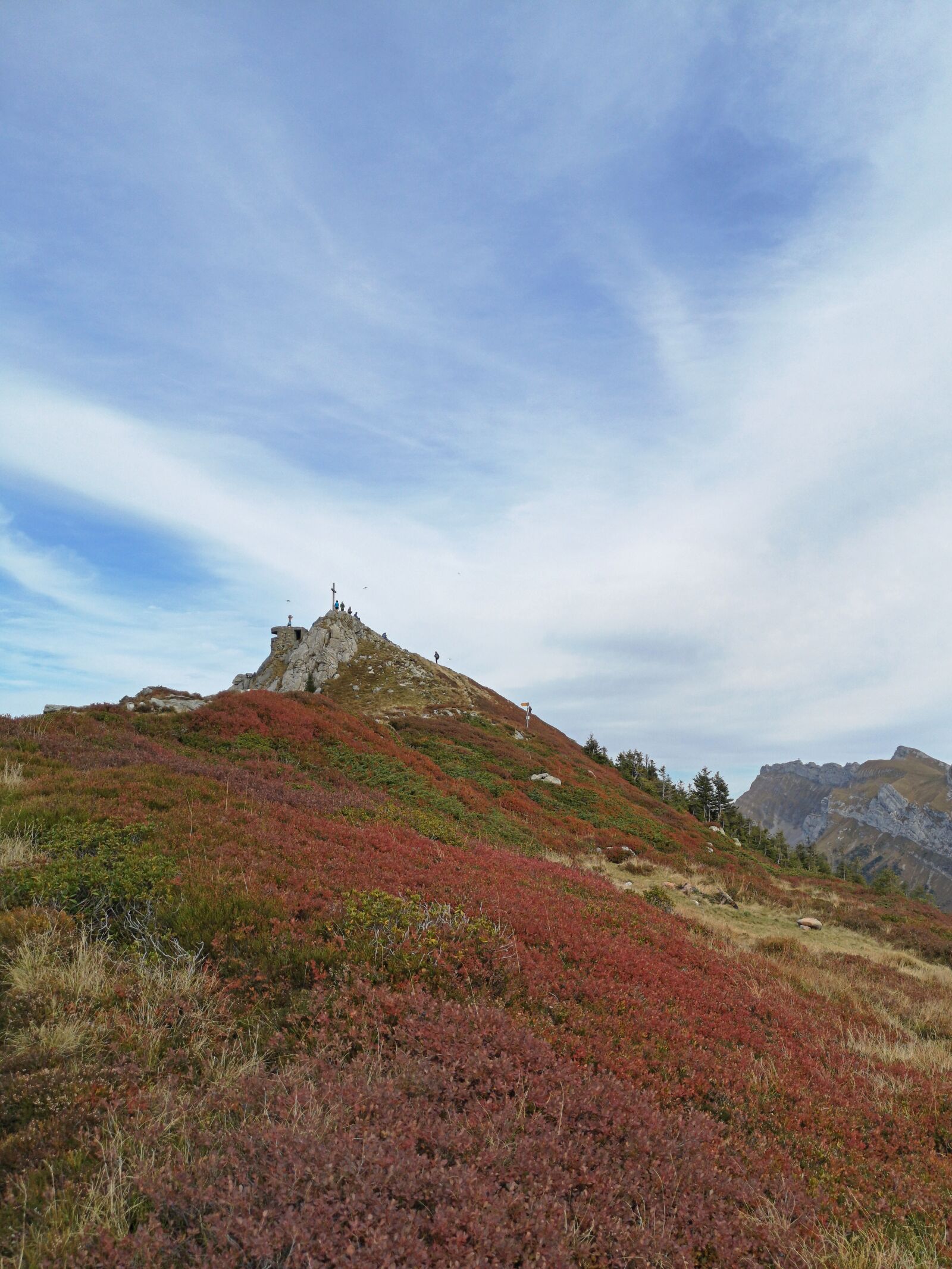 HUAWEI CLT-L29 sample photo. Mittagsgüpfi, mountain, summit photography