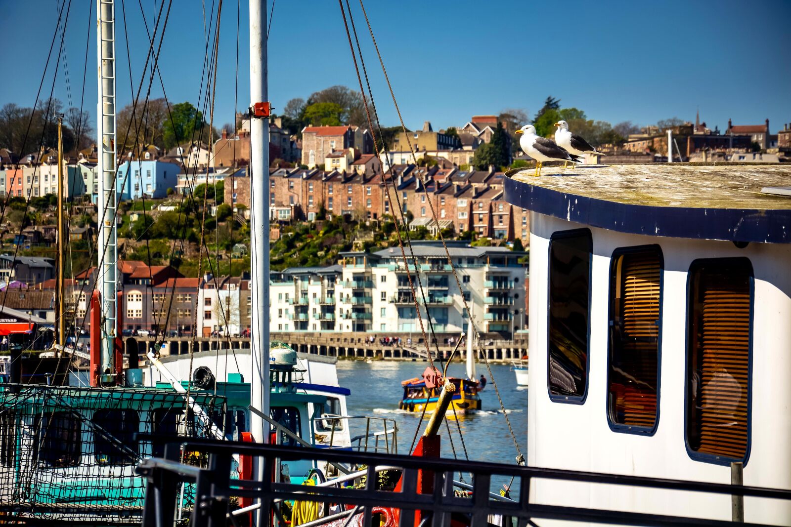 Nikon D7100 sample photo. Bristol, harbour, boat photography