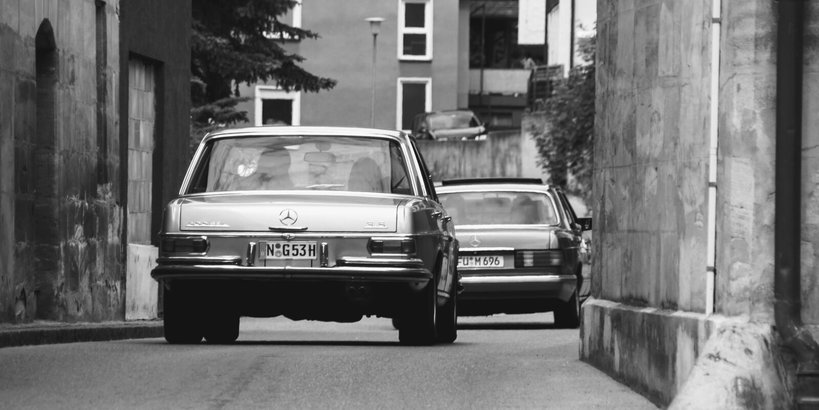 Sony SLT-A55 (SLT-A55V) sample photo. Oldtimer, mercedes benz, classic photography