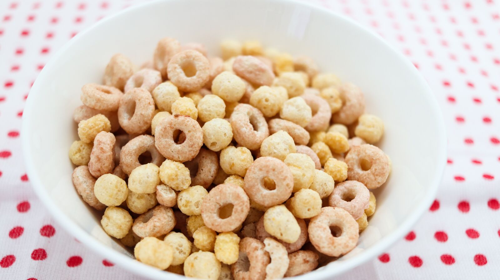 Canon EF-S 24mm F2.8 STM sample photo. Cereal, bowl, rings photography