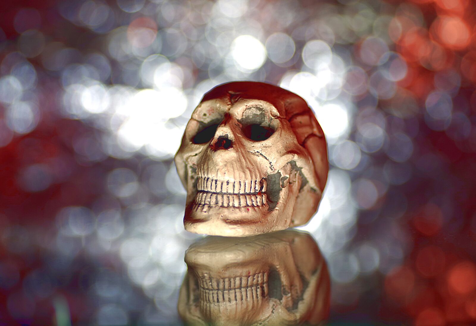 Pentax K-S2 sample photo. Ornaments, fun, skull photography