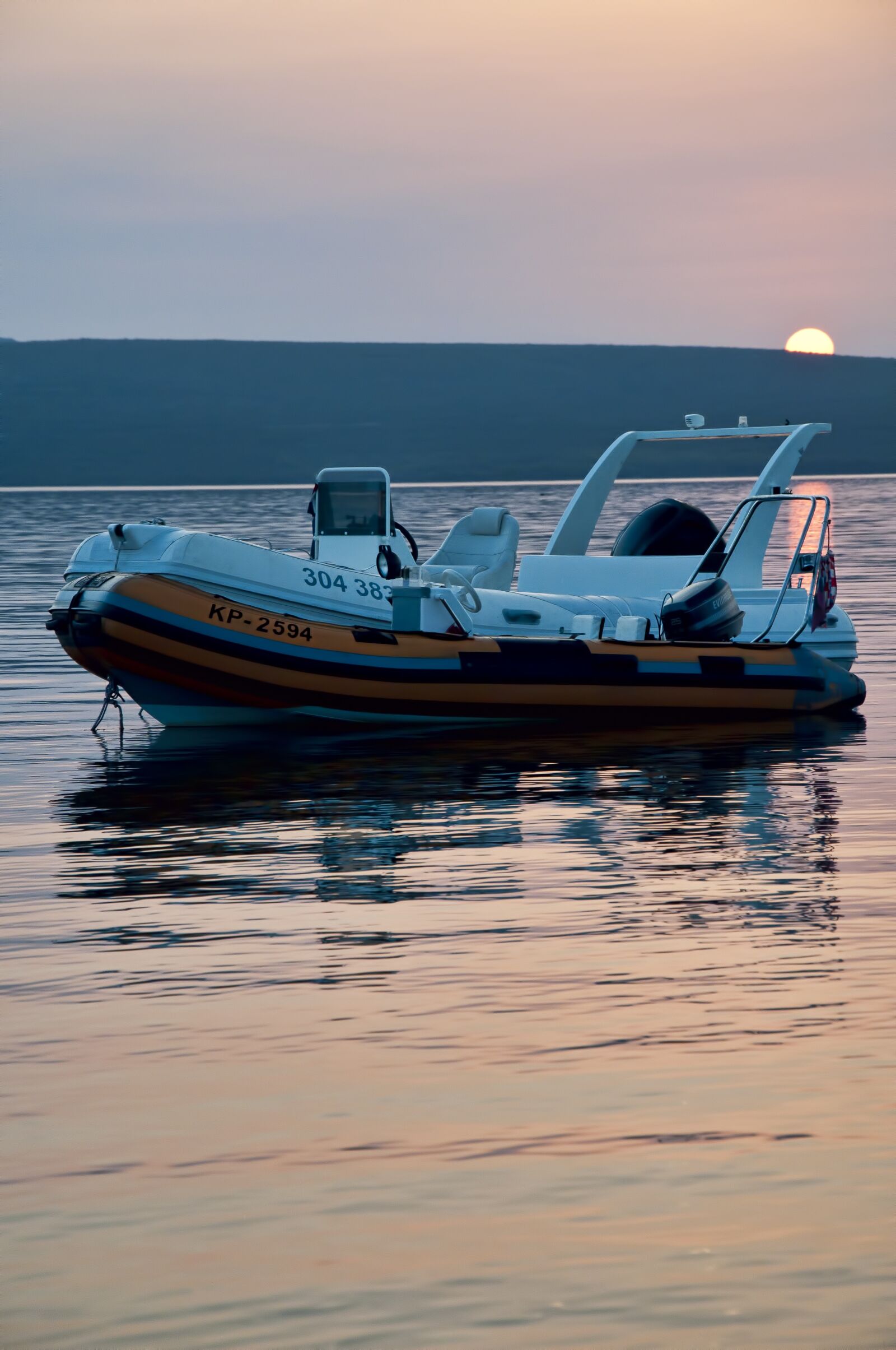 Nikon D90 sample photo. Boat, sea, inflatable boat photography