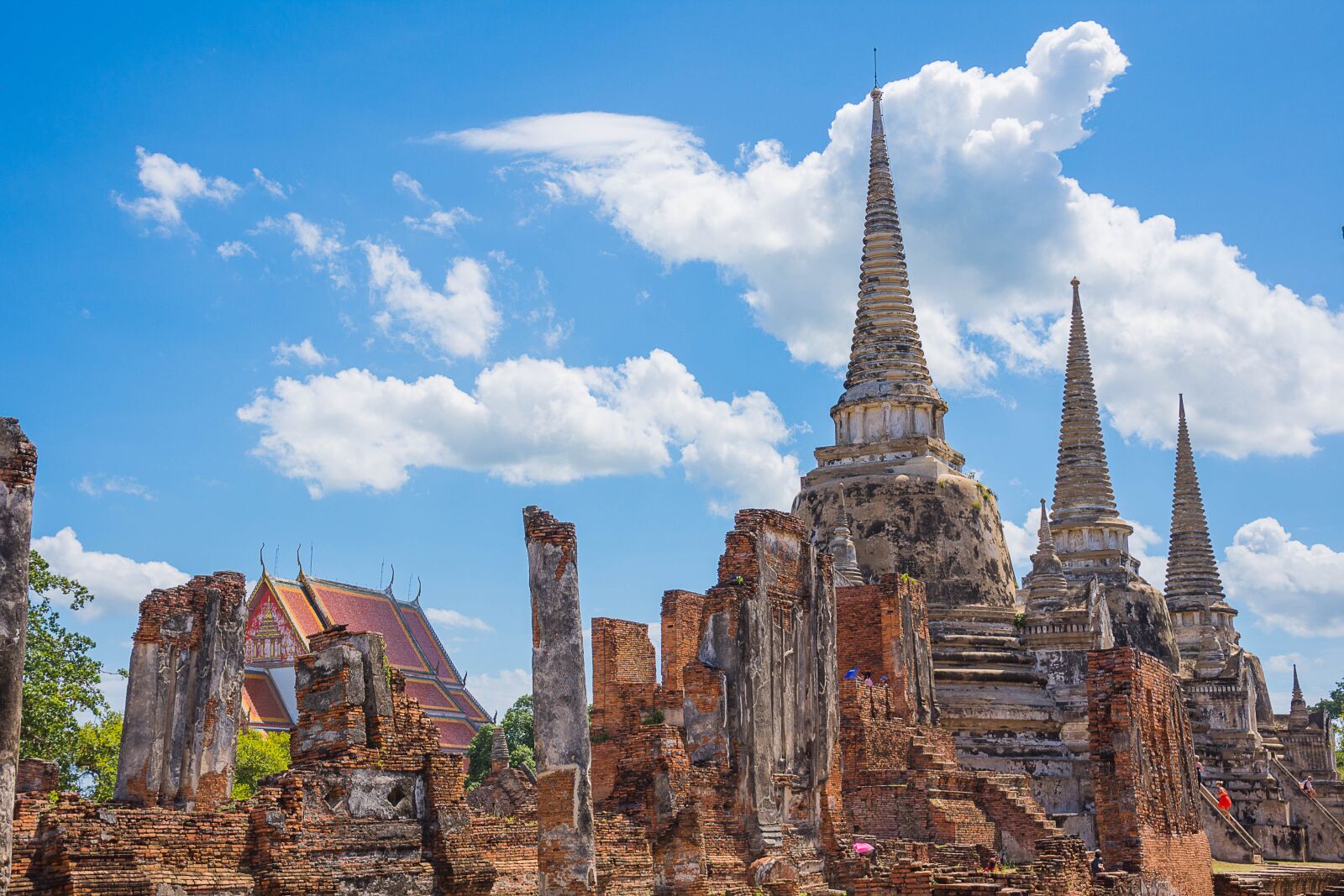 Nikon D7200 sample photo. Thailand sightseeing, castle, archaeological photography