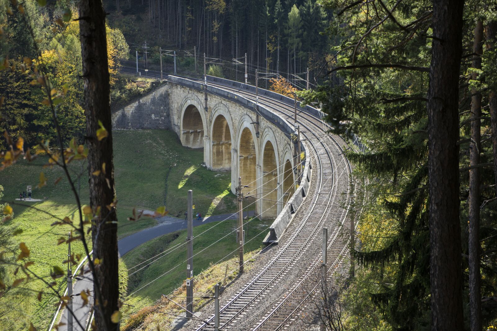 Sony Vario Tessar T* FE 24-70mm F4 ZA OSS sample photo. Train, rails, railway photography