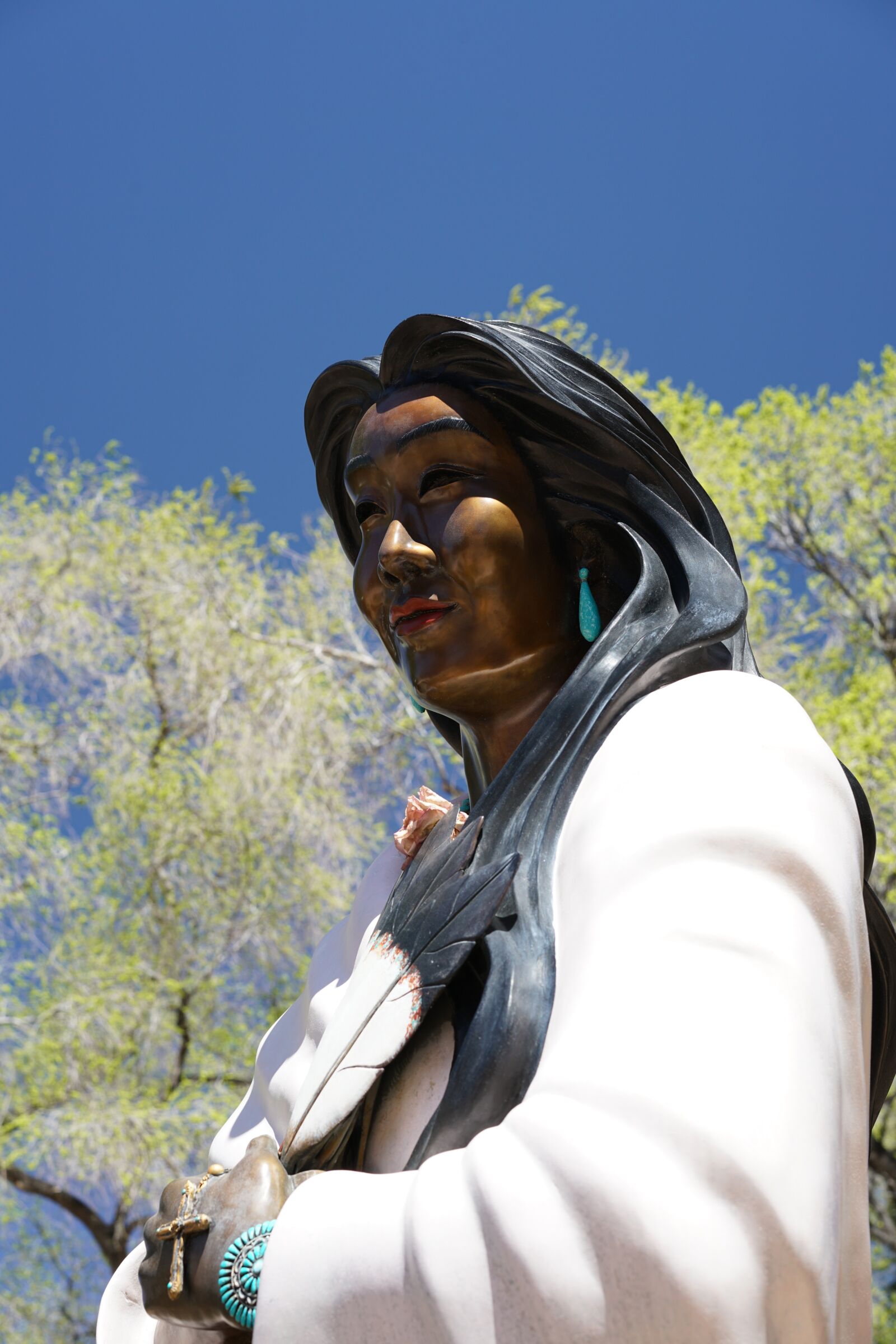 Sony a7R II + Sony Sonnar T* FE 55mm F1.8 ZA sample photo. Santa fe, native american photography