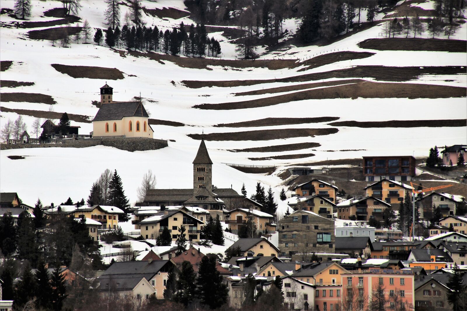 Canon EOS 80D sample photo. The alps, alpine village photography