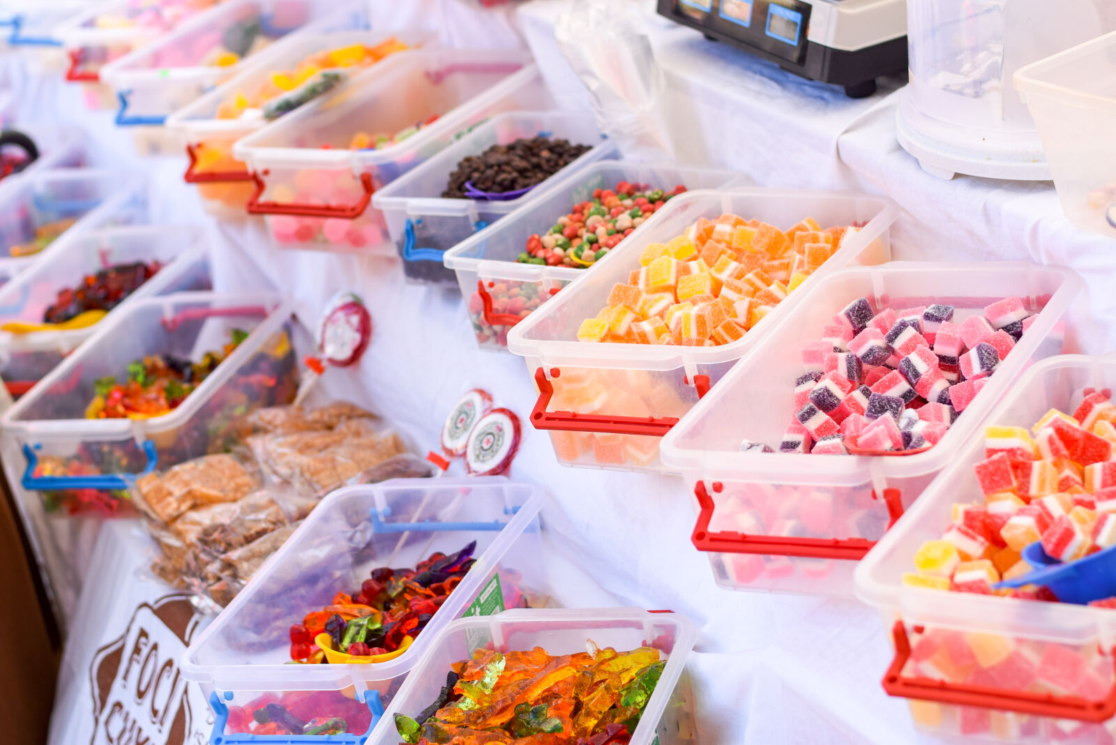 Nikon AF-S Nikkor 50mm F1.8G sample photo. Candy, colorful, fair, sweets photography