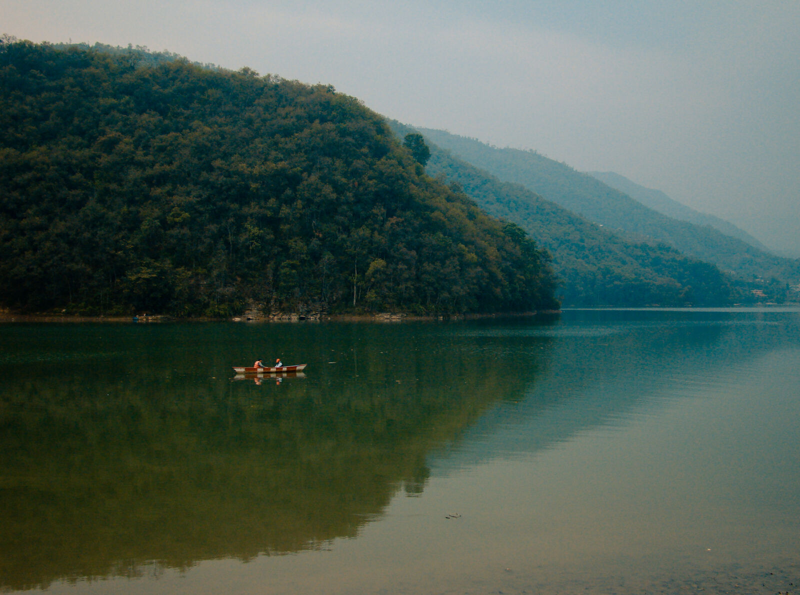 Sony Cyber-shot DSC-H50 sample photo. Nature, reflection, river, silent photography