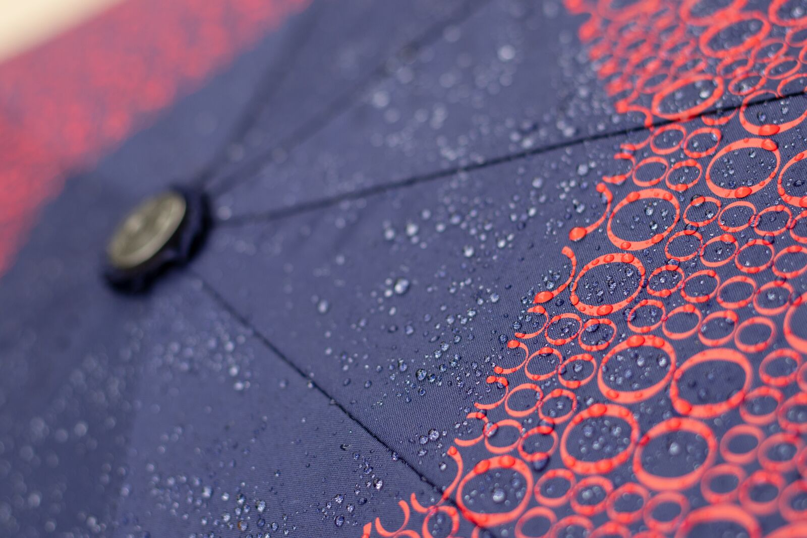 Canon EF 50mm F1.8 STM sample photo. Umbrella, rain, drops photography