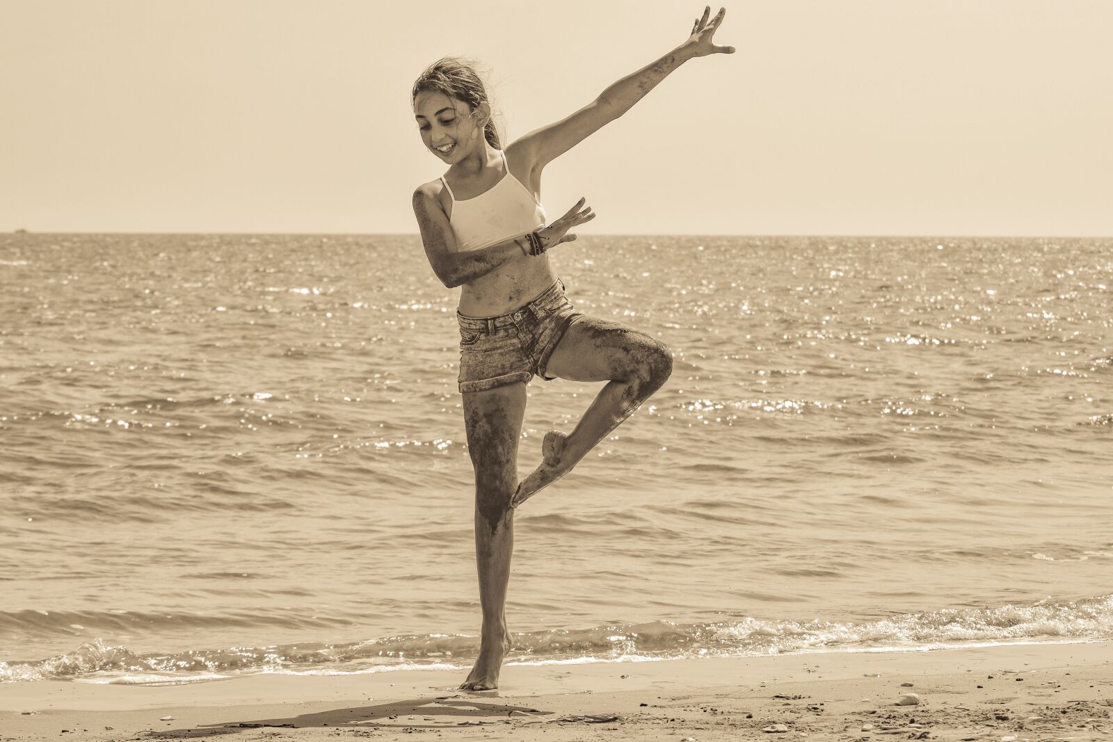 Nikon D3300 sample photo. Girl, dancing, outdoor photography