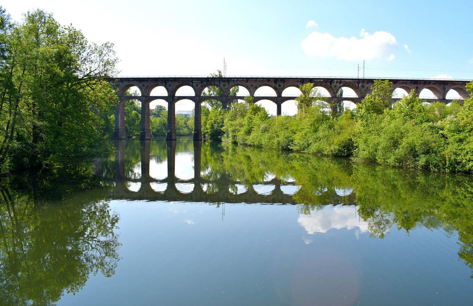 Nikon D5300 sample photo. Viaduct, river, architecture photography