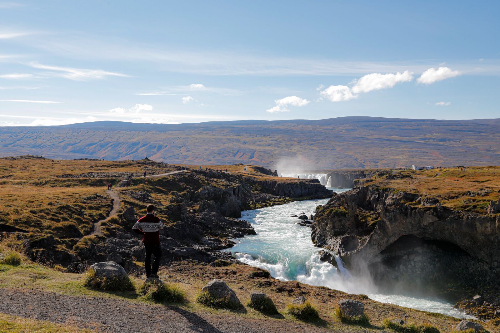 Canon EOS 6D Mark II sample photo. Waterfall, landscape, iceland photography
