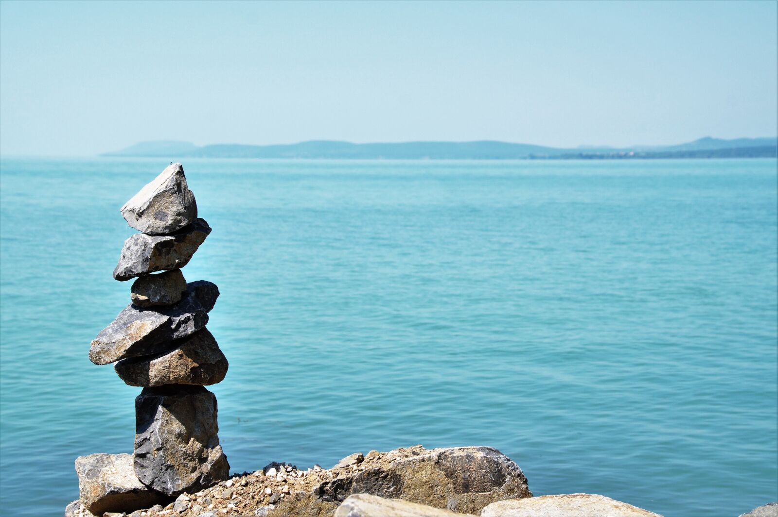 Sony SLT-A58 sample photo. Stones, balance, even photography
