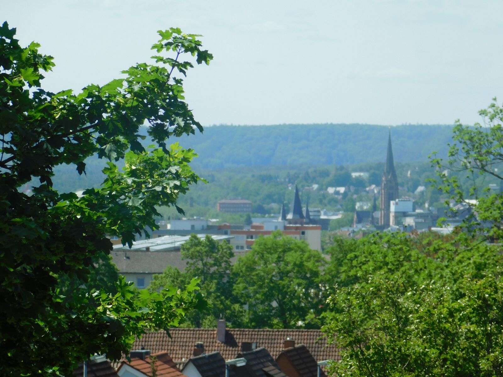 Nikon Coolpix B500 sample photo. Kaiserslautern, skyline, towers photography