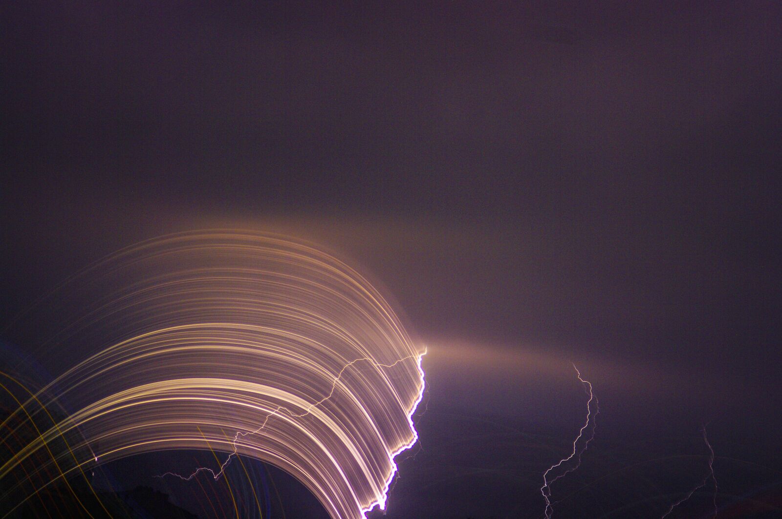 Pentax K20D sample photo. Sky, storm, electric photography