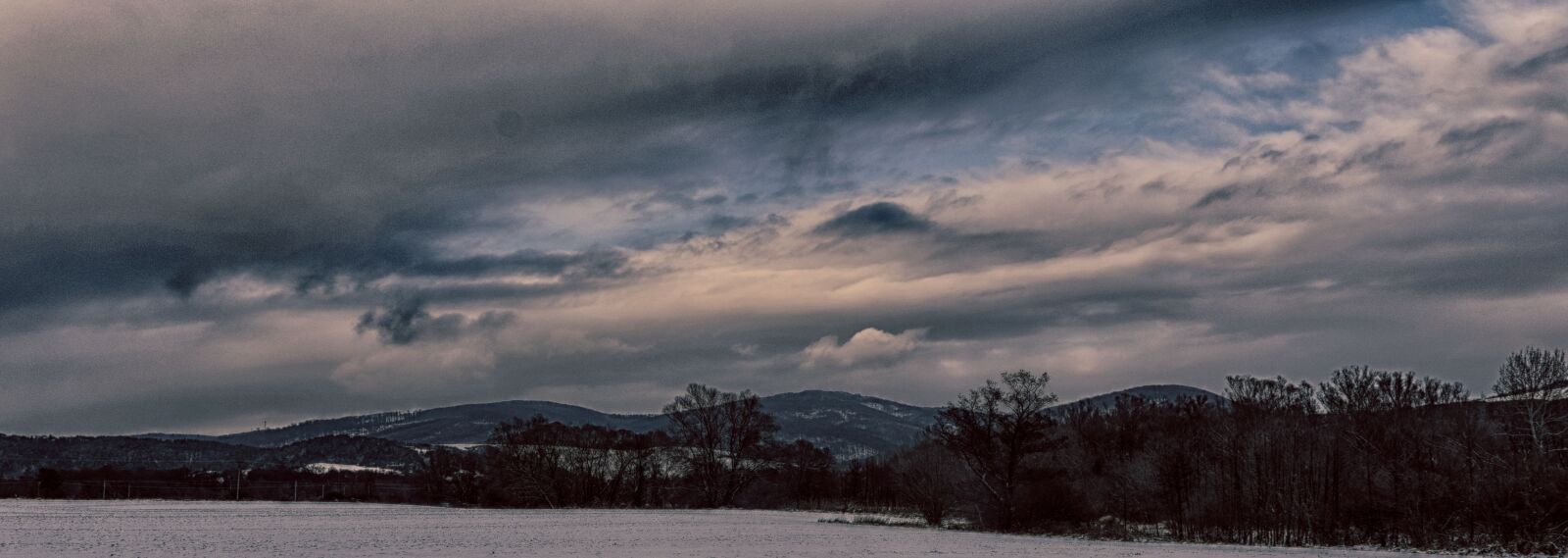 Nikon D5300 sample photo. The clouds, clouds, forests photography