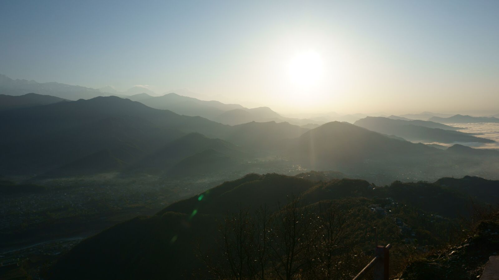 Sony Alpha NEX-5R sample photo. Sunrise, mountain, sky photography