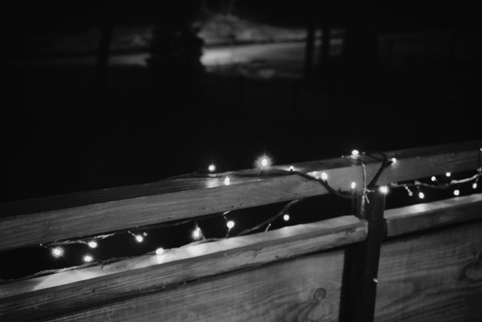 Nikon D5200 sample photo. And, black, lights, night photography