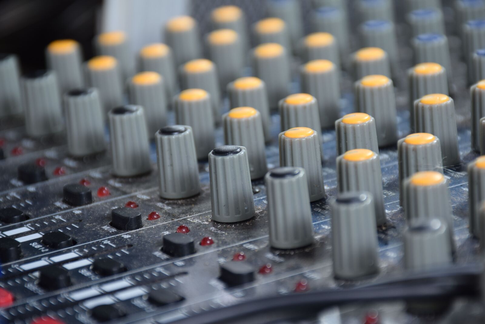 Nikon D5300 sample photo. Mixer, sound, music photography
