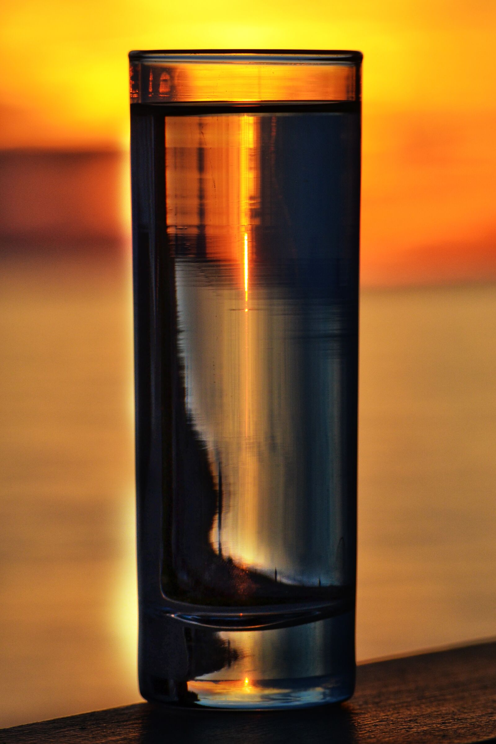 Nikon D3100 sample photo. Sunset, seaside, water photography