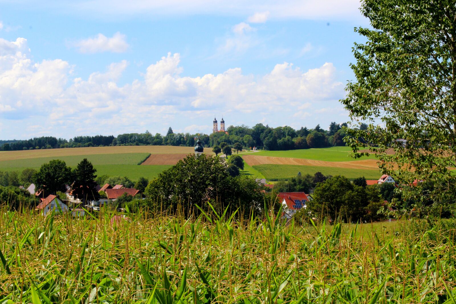 Canon EF 50mm F1.4 USM sample photo. Landscape, bavaria, roggenburg photography