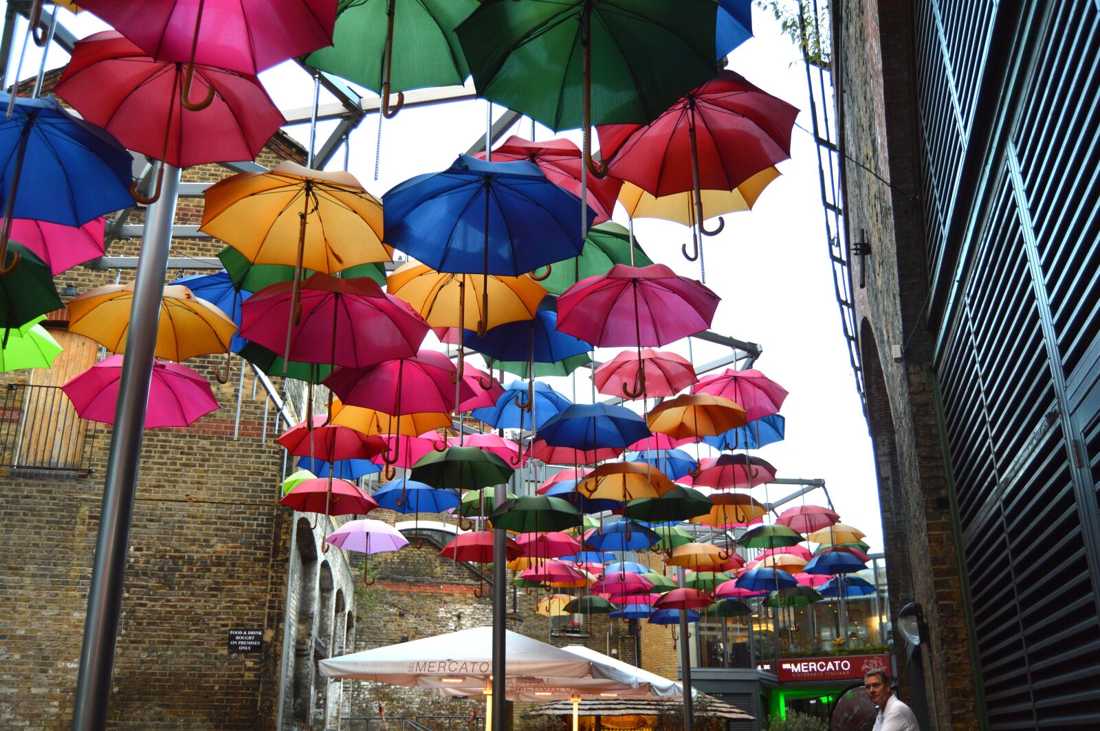 Nikon D3200 sample photo. Umbrellas, london, tourism photography