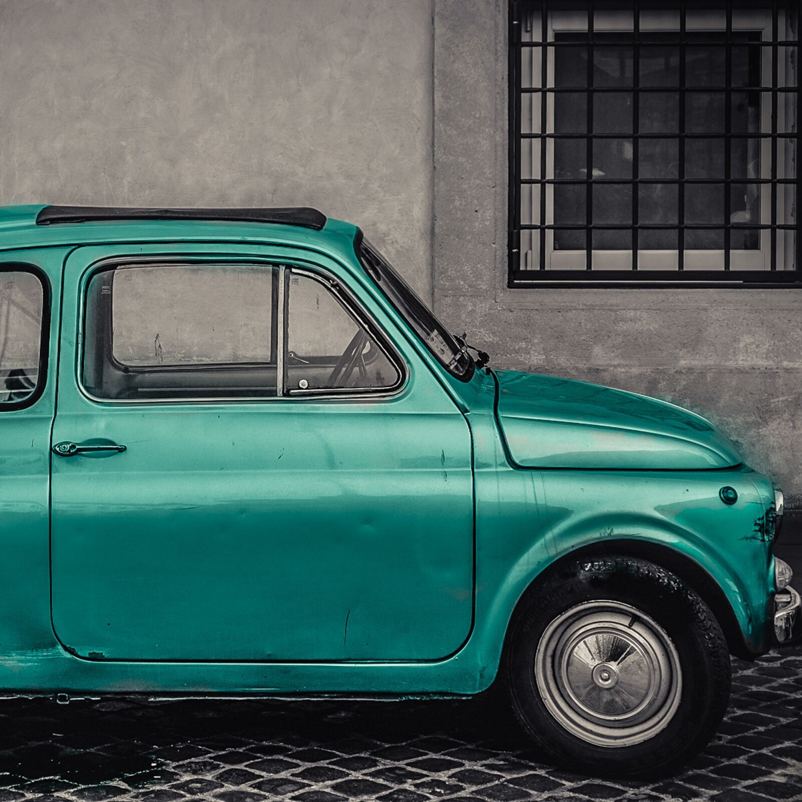 Sony a6000 sample photo. Car, old, classic photography