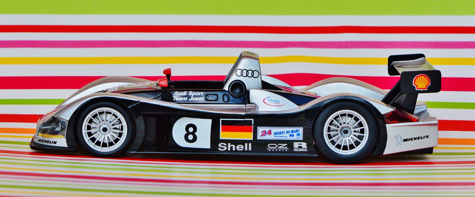 Nikon D3200 sample photo. Racing car, le mans, 1999 photography