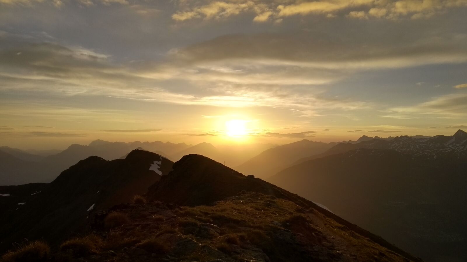Motorola Moto G (5th Gen) sample photo. Sunrise, mountain, landscape photography
