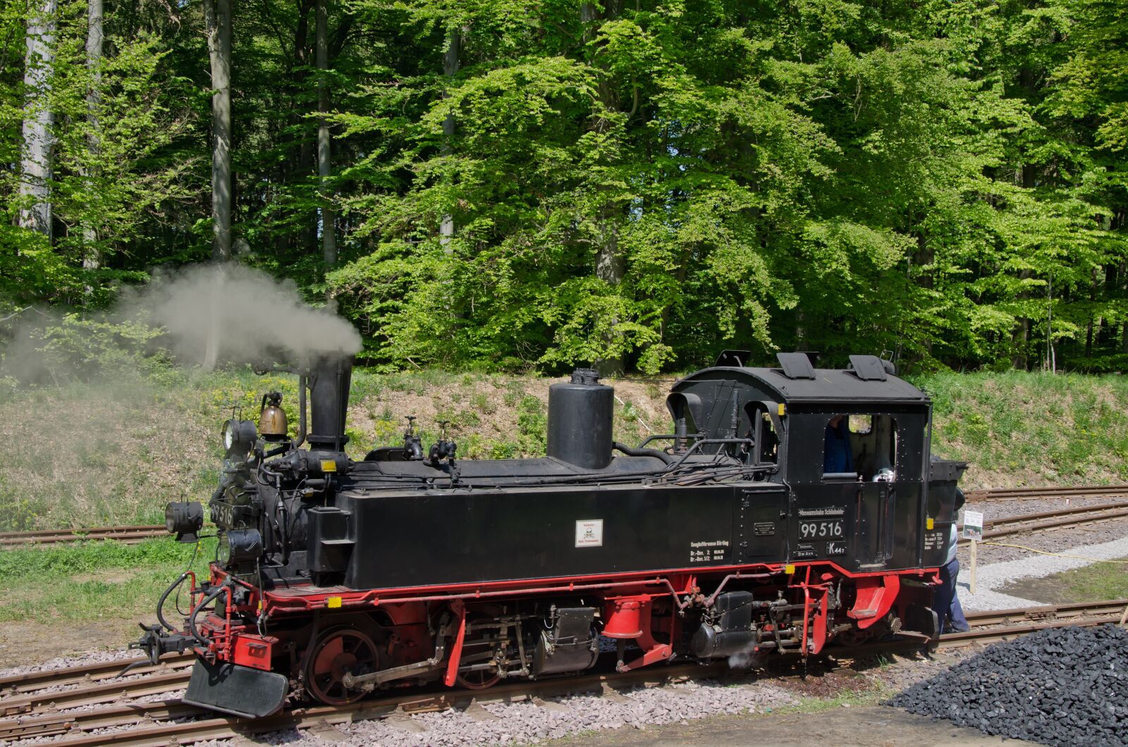 18 105 3.5 5.6 sample photo. Steam locomotive, historically, locomotive photography
