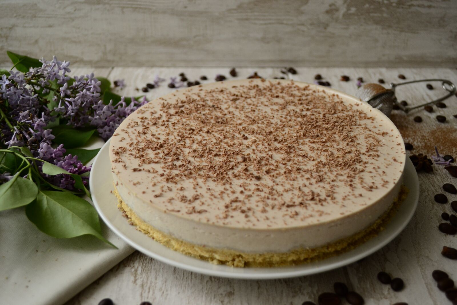 Nikon D3100 sample photo. Cheesecake, chocolate, chocolate cheesecake photography