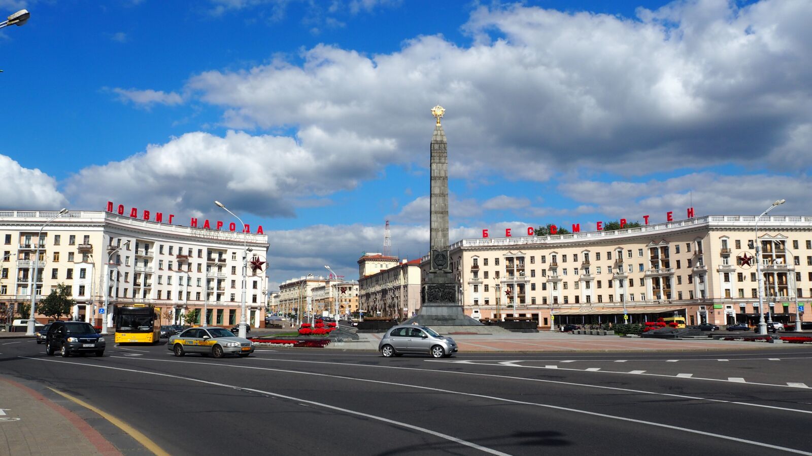 Olympus OM-D E-M10 sample photo. Minsk, belarus, victory square photography
