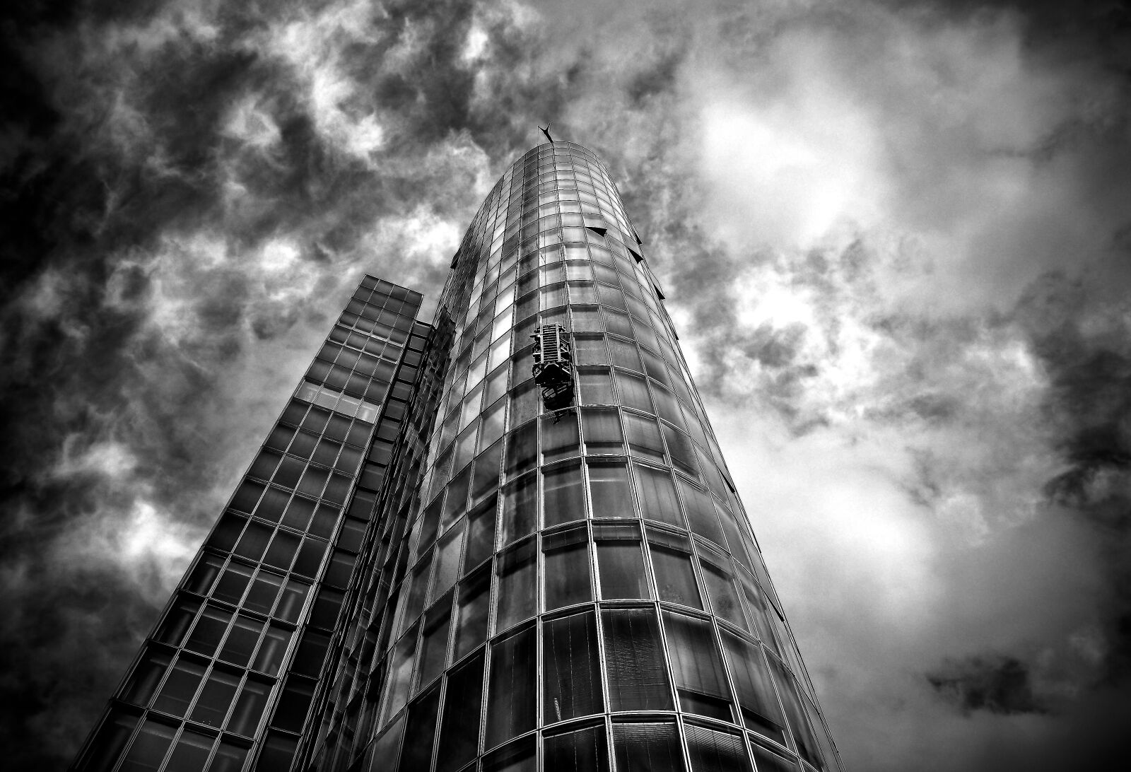 Olympus OM-D E-M10 sample photo. Architecture, skyscraper, glass facades photography