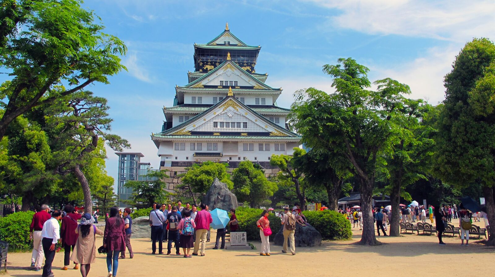 Canon PowerShot G12 sample photo. Osaka castle, japan, five photography