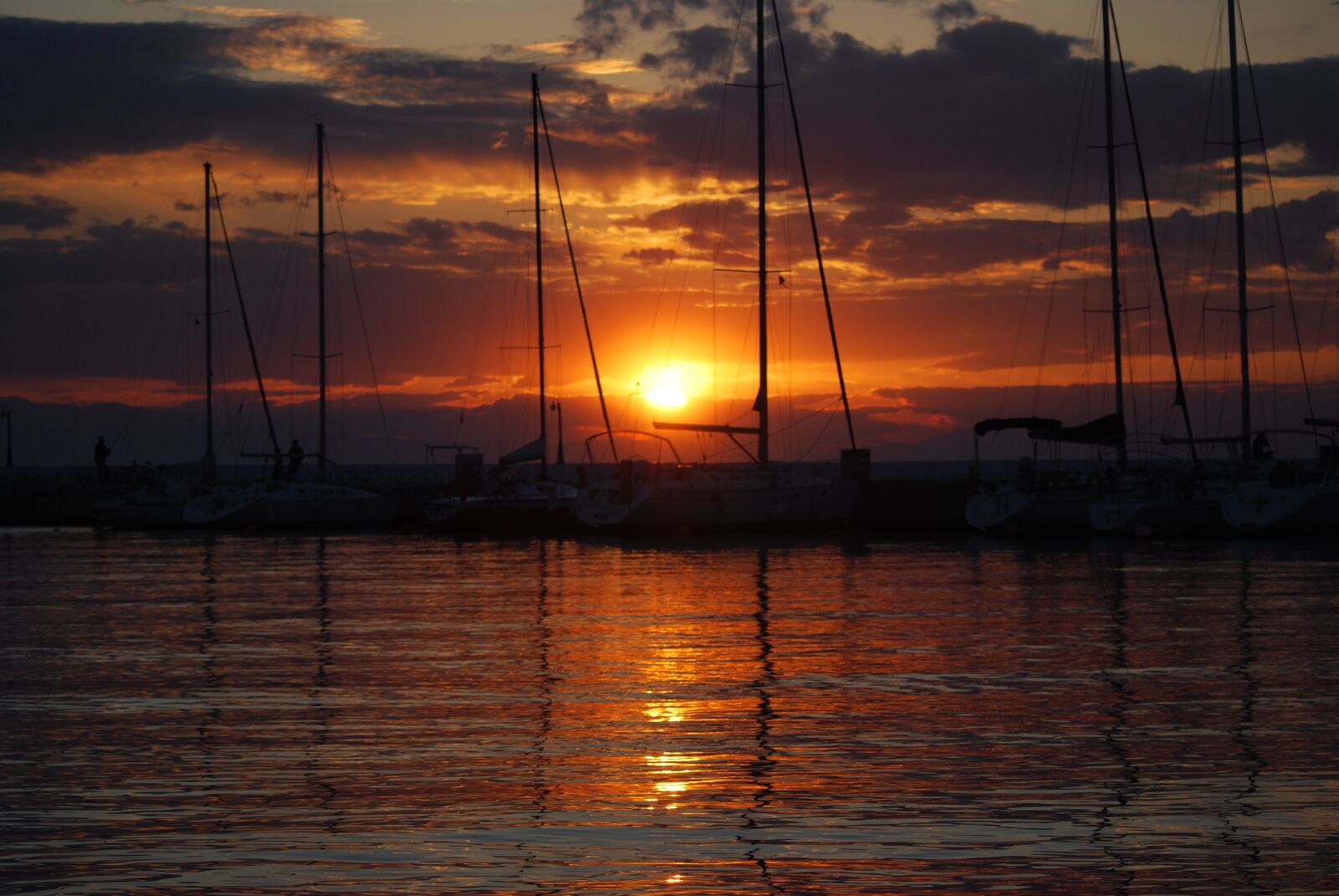 Nikon D60 sample photo. Sea, sunset, heaven photography