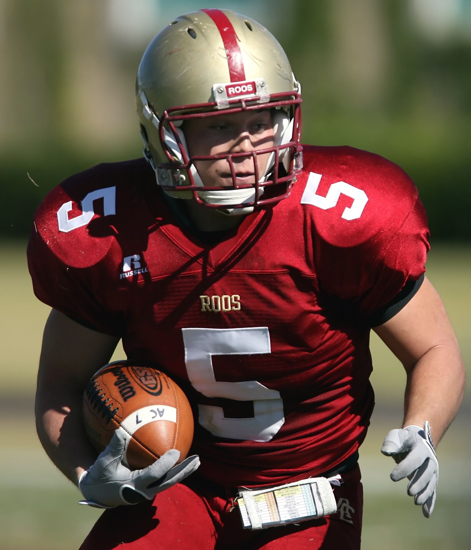 Canon EOS-1D Mark II N sample photo. American football, college football photography