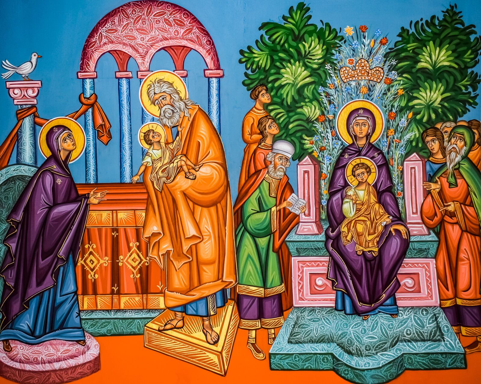 Nikon D3300 sample photo. Presentation of christ, ypapanti photography