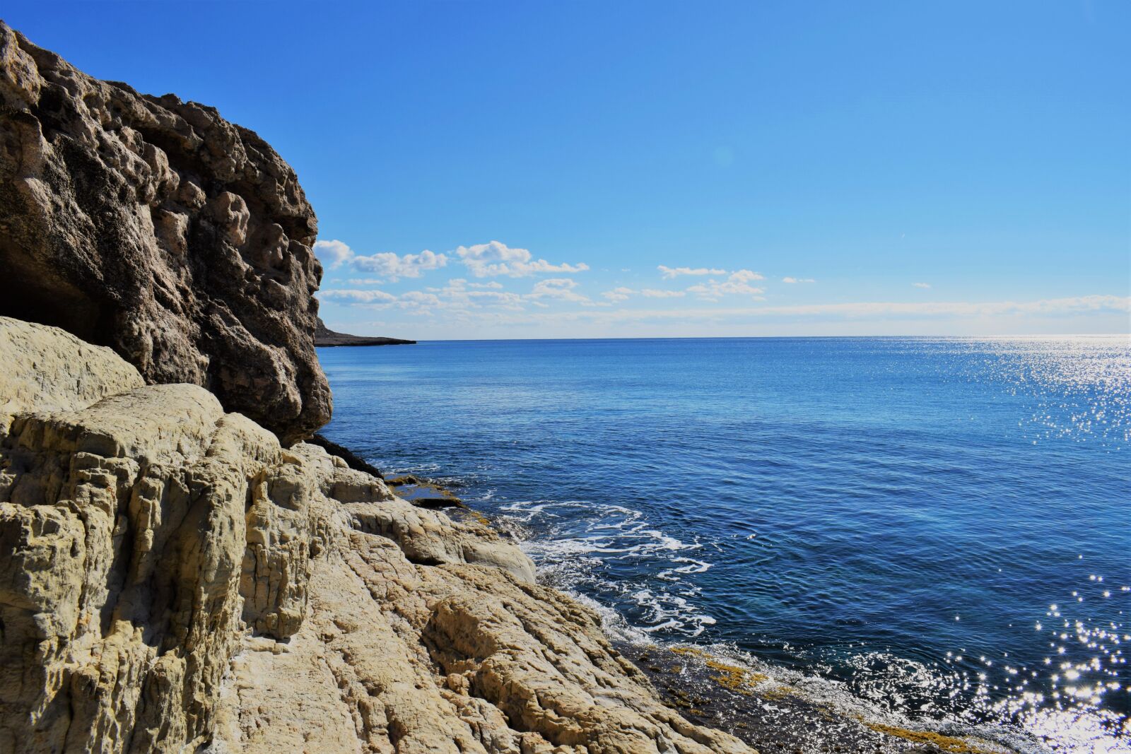 Nikon D3300 sample photo. Rocky coast, formation, sea photography