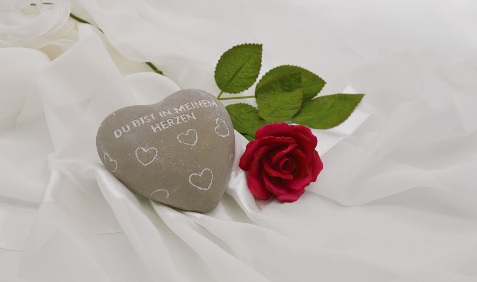 Nikon D3200 sample photo. Heart, love, red rose photography