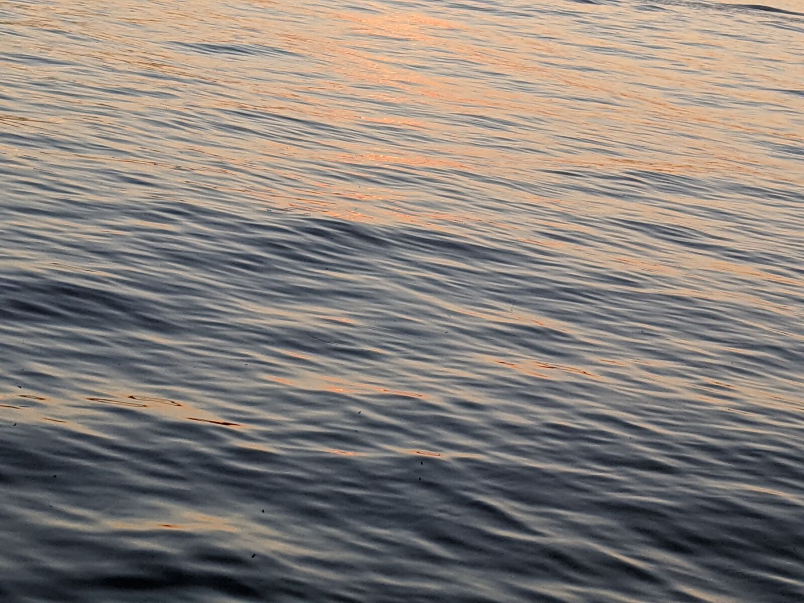 Google Pixel 3 sample photo. Ripples, water, sunset photography