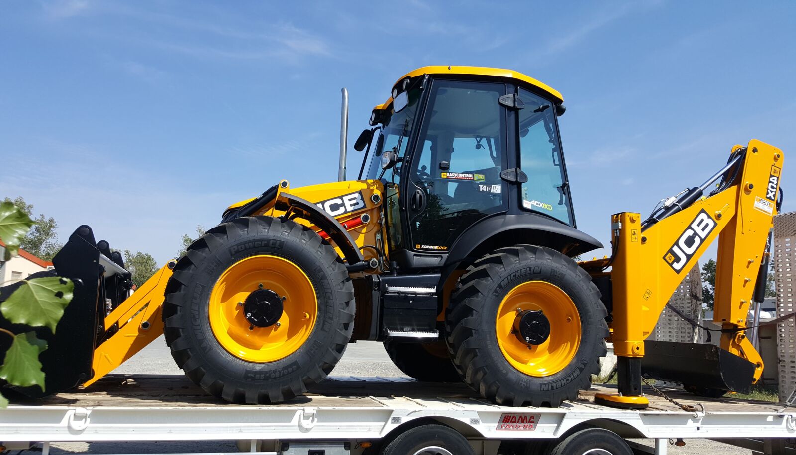 Samsung GALAXY S6 edge sample photo. Machine, tracto-shovel, heavy photography