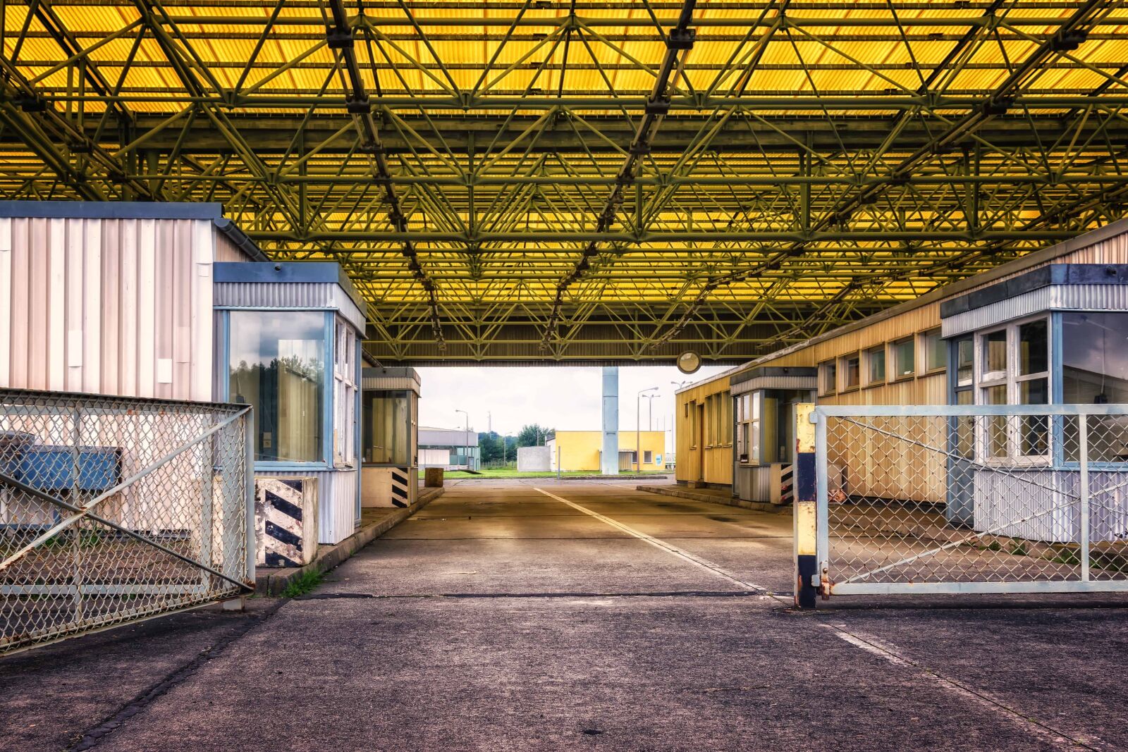 Nikon D3300 sample photo. Industry, factory, fence, metal photography