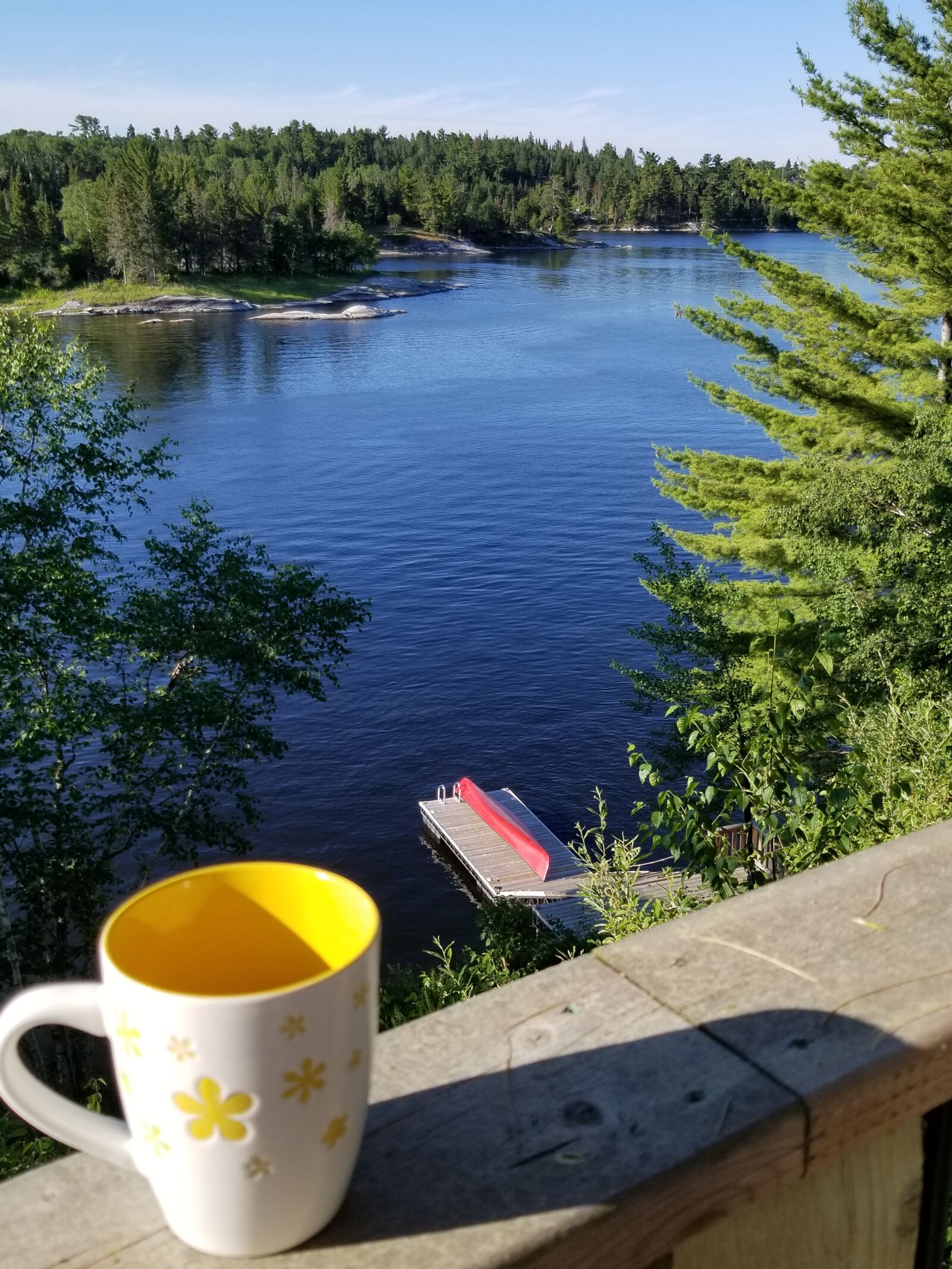 Samsung Galaxy S8 sample photo. Coffee, morning, lake photography