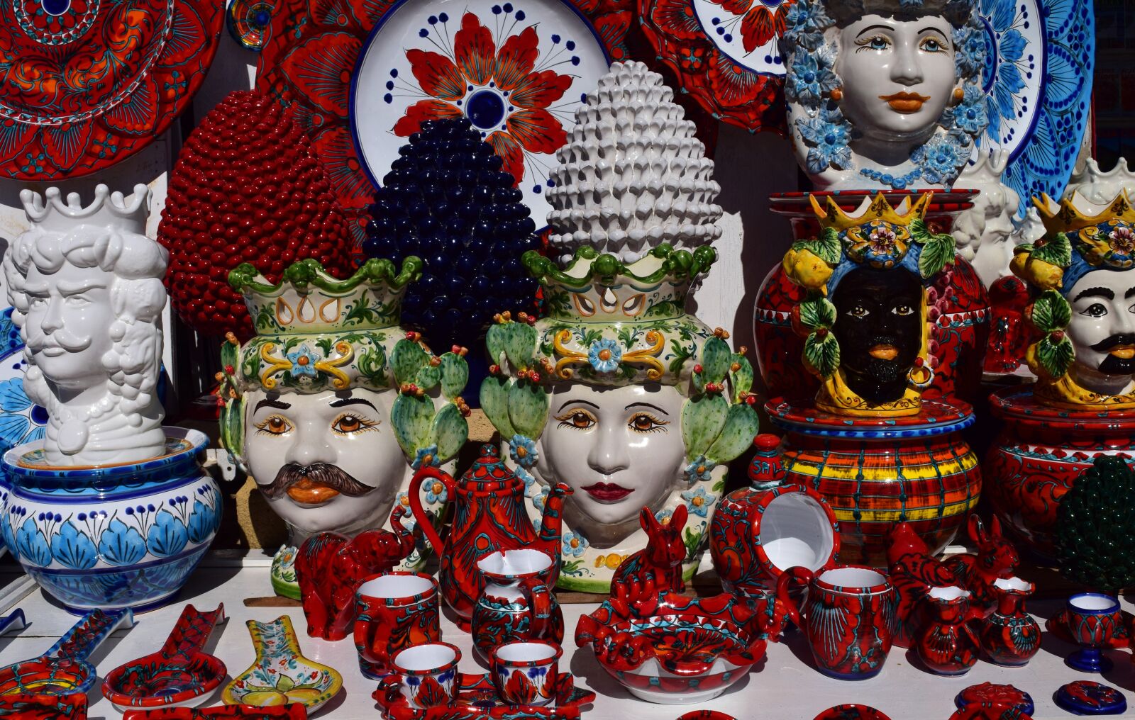 Nikon D3300 sample photo. Ceramic, sicily, colorful photography